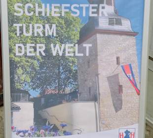 Der schiefste Turm der Welt - Gau-Weinheim