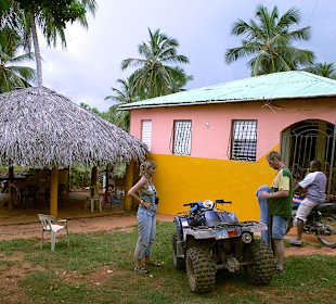 Quadtour Mittagessen bei Augusto