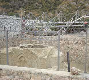 Ruine, soeben erst entdeckt