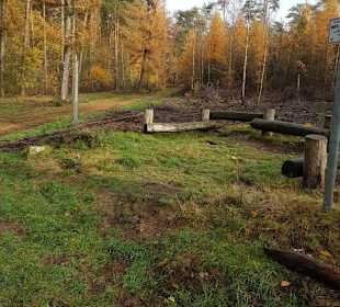Immer wieder Rastmöglichkeiten in der Natur