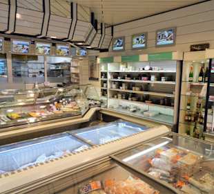 Blick in den Verkaufsraum von Abelmann