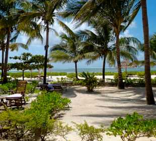 Sansibar Blick von Terrasse