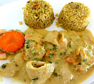 Poulet au coco