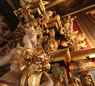 Detail Götterpforte im Goldenen Saal