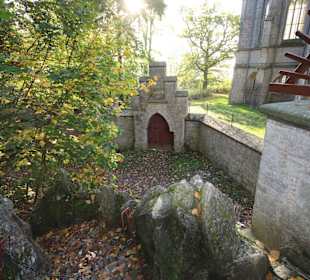 Eingang in die Kellergewölbe