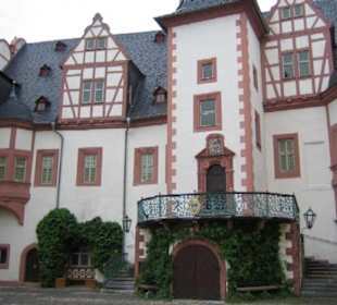 Der Innenhof von Schloss.