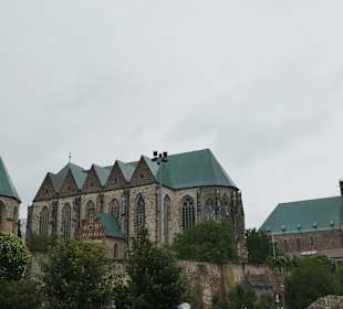 Bei einer Besichtigungstour durch Magdeburg