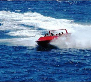 Big Red in voller Fahrt