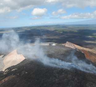 Kilauea - aktiver Vulkan