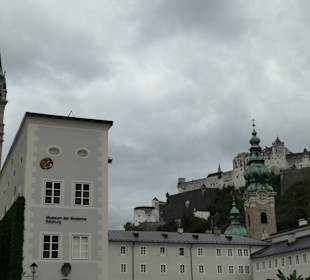 Der Max-Reinhardt-Platz in der Salzburger Altstadt
