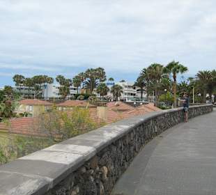 Foto von der oberen Promenade aus 