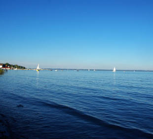 Blick über dem Chiemsee
