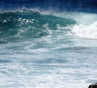 Am Strand der Fajã dos Padres