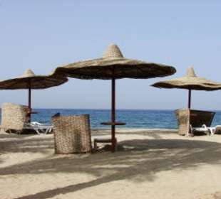 Strand am späten Nachmittag