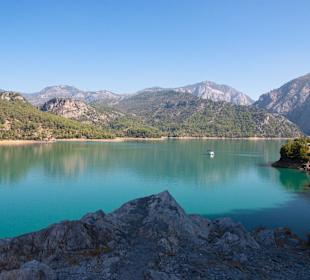 Blick von oben auf den Green Canyon