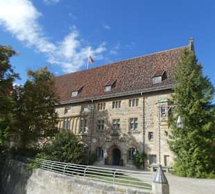 Bei der Besichtigung der Veste Coburg