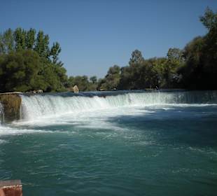 Ein kleiner Wasserfall in Manavgat 