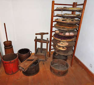 In einer alten Bäckerei im Stadtmuseum Saalfeld