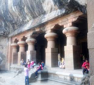 Höhlentempel auf Elephanta Island