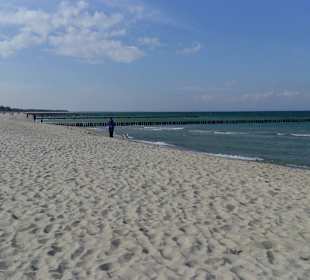 Strand beim Hotel