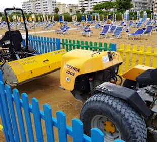 Sandmaschinen am Zenith