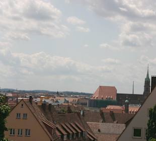 Blick von der Kaiserburg herab