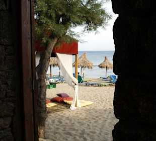 Blick zum Beach