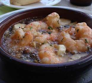 Vorspeise Gambas al Ajillo