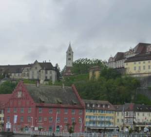 Blick von der MS Austria auf Meersburg