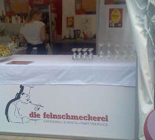 Ein Cocktail in der Feinschmeckerei
