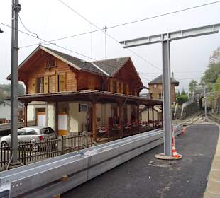 Bahnhof auf der Strecke