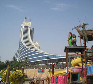 Hotel Jumeirah vom Wild Wadi Waterpark