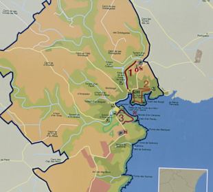 Umgebung Mondrago Park