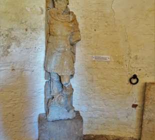 Im Lapidarium, der ehemaligen Pulverkammer
