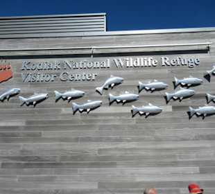 Außenwand des Wildlife Centers