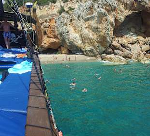 Badepause Blaue Fahrt