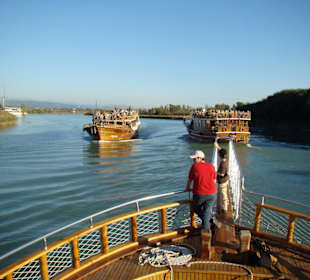 Ausflug auf  dem Fluß Manavgat 