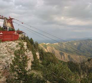 Bergstation der Sandia Peak Tramway