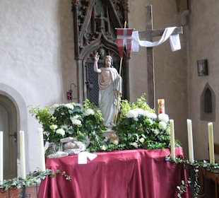 In der Kirche St. Michael und Johannes der Täufer