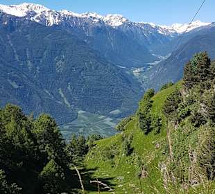 Wandern Pfossental Latsch