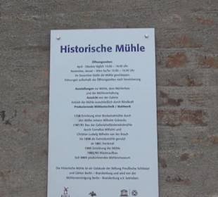 Historische Mühle