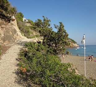 Spazierweg an der Bucht