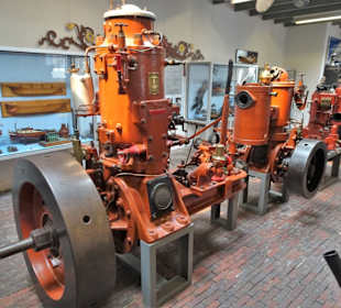 In der Maschinenhalle des Museums