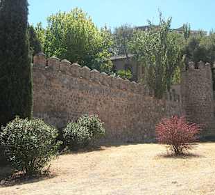 Murallas en el Centro de Toledo