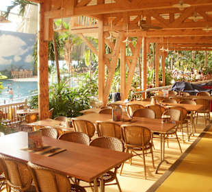 Blick vom Restaurant auf die Südsee