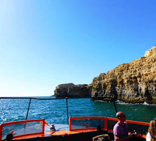 Algarve vom Atlantik aus