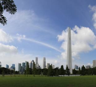 Skyline von Singapur