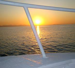 Vor dem Nachttauchgang