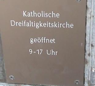 Kath. Pfarrkirche Dreifaltigkeitskirche Offenburg