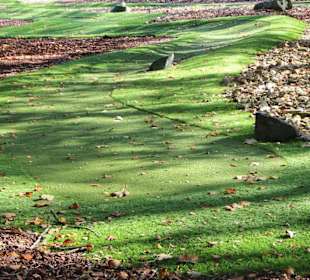 Schön in der Kurpark eingefügt